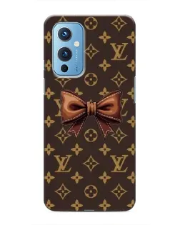 Чехол для OnePlus 9 с картинкой «LV с бантом»