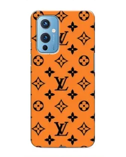 Чехол для OnePlus 9 с картинкой «Оранжевый стиль LV»
