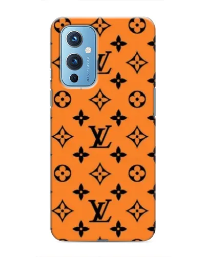 Чехол для OnePlus 9 с картинкой «Оранжевый стиль LV» Чехол для OnePlus 9 с картинкой «Оранжевый стиль LV»