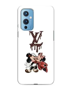 Чехол для OnePlus 9 с картинкой «LV и Микки Маус»