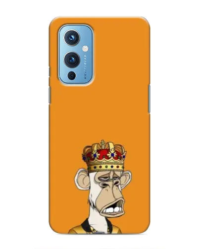 Чехол для OnePlus 9 с картинкой «Золотая обезьяна Bored Ape» Чехол для OnePlus 9 с картинкой «Золотая обезьяна Bored Ape»