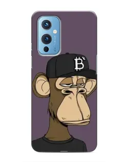 Чехол для OnePlus 9 с картинкой «Bored Ape в кепке»