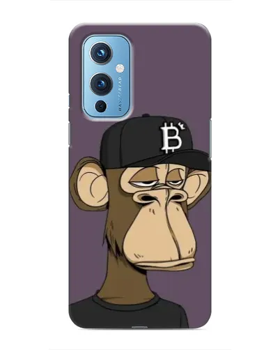 Чехол для OnePlus 9 с картинкой «Bored Ape в кепке» Чехол для OnePlus 9 с картинкой «Bored Ape в кепке»