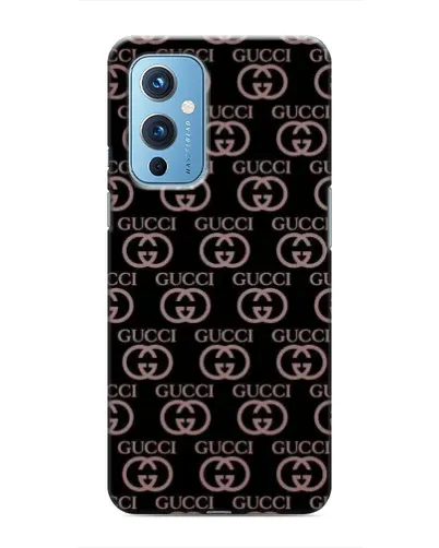 Чохол для OnePlus 9 з картинкою «Класична монограма Gucci»