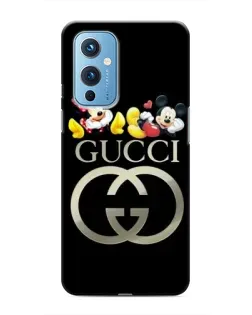Чохол для OnePlus 9 з картинкою «Gucci — герої Disney»