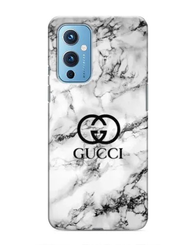Чохол для OnePlus 9 з картинкою «Gucci — мармуровий шик»