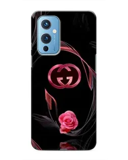Чохол для OnePlus 9 з картинкою «Gucci — неонова троянда»