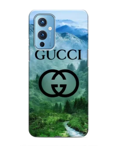 Чохол для OnePlus 9 з картинкою «Gucci — гірський пейзаж»