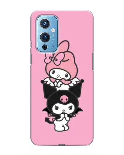 Чохол для OnePlus 9 з картинкою «My Melody та Kuromi»