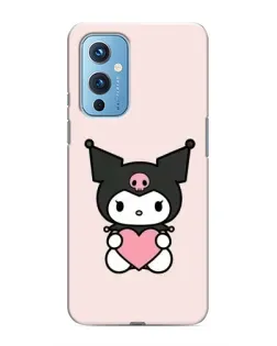 Чохол для OnePlus 9 з картинкою «Kuromi та серце» Чохол для OnePlus 9 з картинкою «Kuromi та серце»
