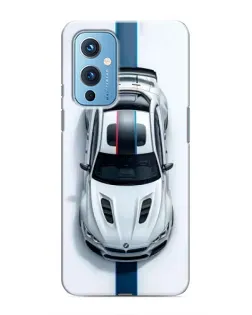 Чехол для OnePlus 9 с картинкой «Вид сверху — BMW M» Чехол для OnePlus 9 с картинкой «Вид сверху — BMW M»