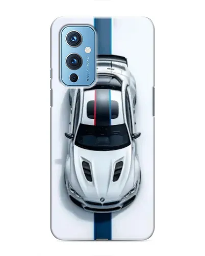 Чехол для OnePlus 9 с картинкой «Вид сверху — BMW M»
