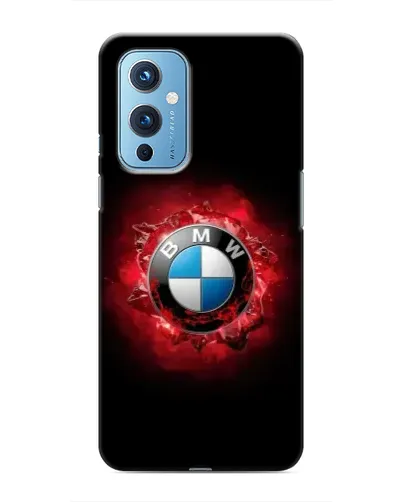 Чехол для OnePlus 9 с картинкой «Логотип BMW — вспышка»