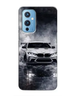 Чехол для OnePlus 9 с картинкой «BMW сквозь туман»