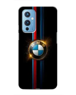 Чехол для OnePlus 9 с картинкой «BMW M-Power неон»