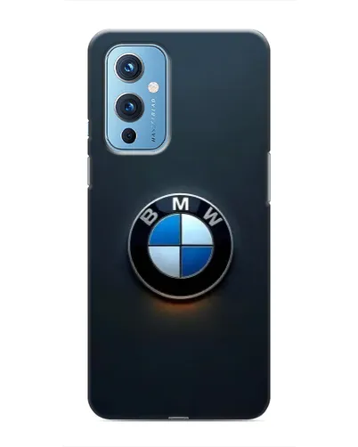 Чехол для OnePlus 9 с картинкой «Логотип BMW — минимализм»