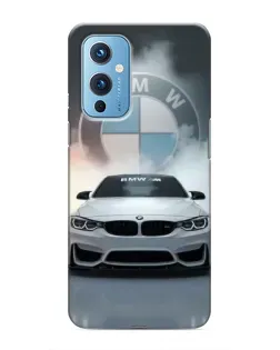 Чохол для OnePlus 9 з картинкою «BMW в білому диму» Чохол для OnePlus 9 з картинкою «BMW в білому диму»
