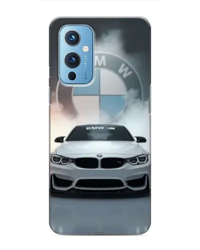 Чохол для OnePlus 9 з картинкою «BMW в білому диму» Чохол для OnePlus 9 з картинкою «BMW в білому диму»