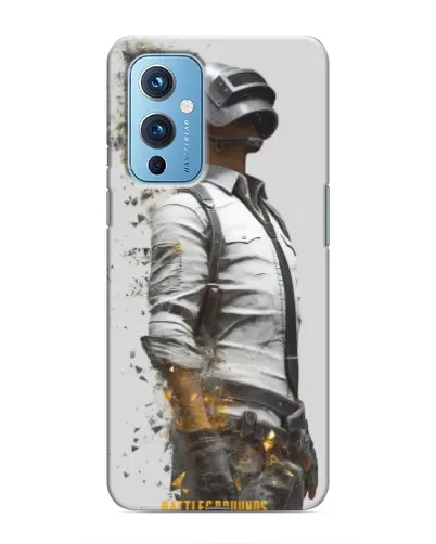 Чехол для OnePlus 9 с картинкой «PUBG — боец в пыли»