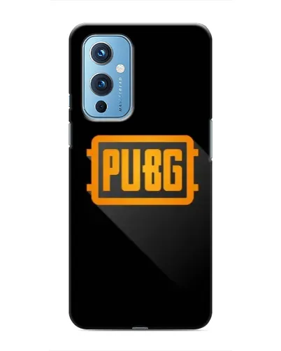 Чехол для OnePlus 9 с картинкой «PUBG — рамка лого»