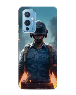 Чехол для OnePlus 9 с картинкой «PUBG — реалистичный герой»