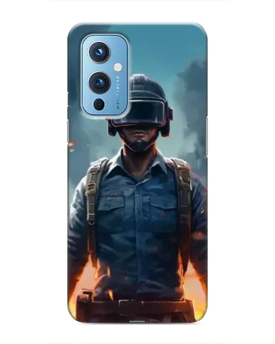 Чехол для OnePlus 9 с картинкой «PUBG — реалистичный герой»