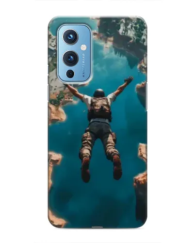 Чехол для OnePlus 9 с картинкой «PUBG — свободное падение»