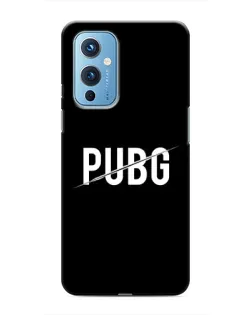 Чехол для OnePlus 9 с картинкой «PUBG — белый логотип»