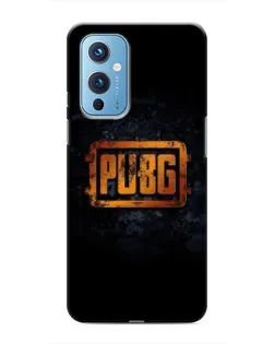 Чехол для OnePlus 9 с картинкой «PUBG — золотой логотип»