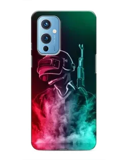 Чехол для OnePlus 9 с картинкой «PUBG — огненный воин»