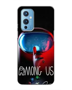 Чехол для OnePlus 9 с картинкой «Красный импостер — макро» Чехол для OnePlus 9 с картинкой «Красный импостер — макро»