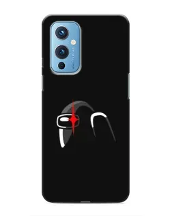 Чехол для OnePlus 9 с картинкой «Among Us шлем» Чехол для OnePlus 9 с картинкой «Among Us шлем»