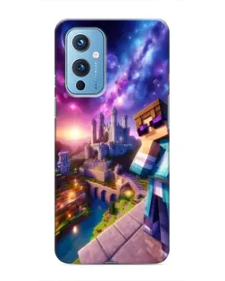 Чехол для OnePlus 9 с картинкой «Стив и космос» Чехол для OnePlus 9 с картинкой «Стив и космос»