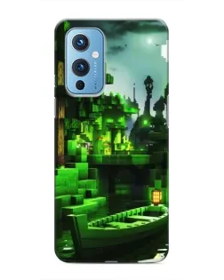 Чехол для OnePlus 9 с картинкой «Minecraft лесной пейзаж» Чехол для OnePlus 9 с картинкой «Minecraft лесной пейзаж»
