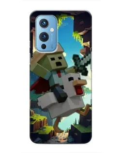 Чехол для OnePlus 9 с картинкой «Стив и гусь» Чехол для OnePlus 9 с картинкой «Стив и гусь»
