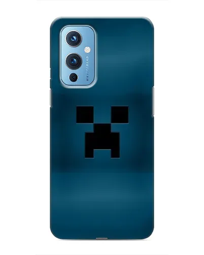 Чехол для OnePlus 9 с картинкой «Крипер текстура»