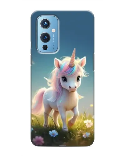 Чехол для OnePlus 9 с картинкой «Единорог на поляне» Чехол для OnePlus 9 с картинкой «Единорог на поляне»