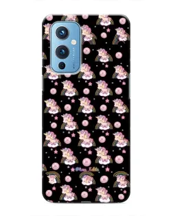 Чехол для OnePlus 9 с картинкой «Magic Unicorn паттерн»