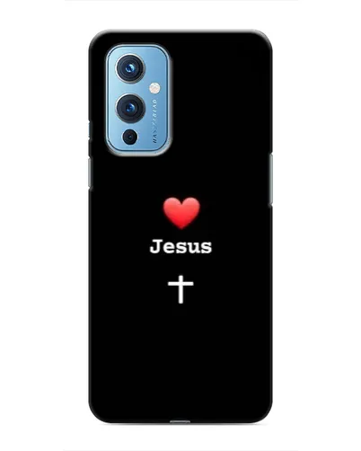 Чохол для OnePlus 9 з картинкою «Серце - Jesus»