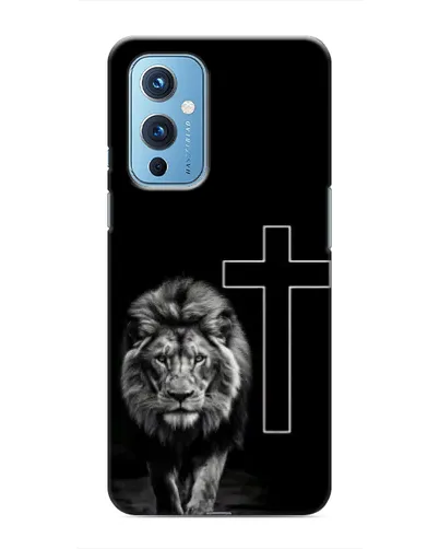 Чохол для OnePlus 9 з картинкою «Лев та Хрест»