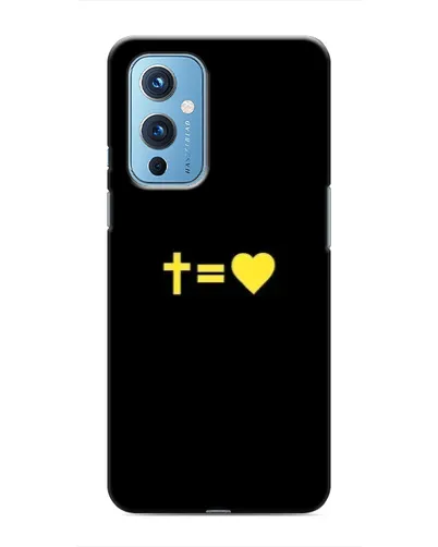 Чохол для OnePlus 9 з картинкою «Серце та Хрест»