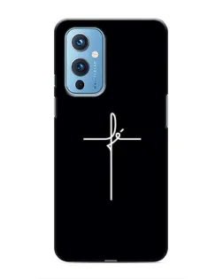 Чехол для OnePlus 9 с картинкой «Тонкий крест»