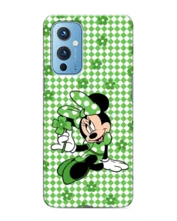 Чехол для OnePlus 9 с картинкой «Mickey в клетку»