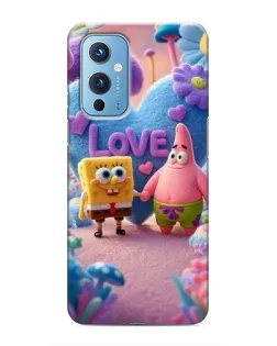 Чохол для OnePlus 9 з картинкою «Губка Боб Патрік»