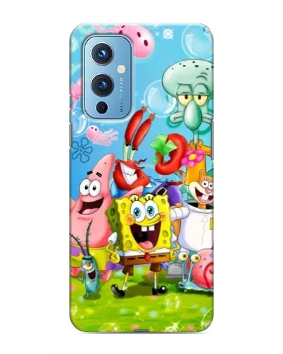 Чохол для OnePlus 9 з картинкою «Губка Боб та друзі» Чохол для OnePlus 9 з картинкою «Губка Боб та друзі»