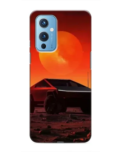 Чехол для OnePlus 9 с картинкой «Cybertruck на Марсе» Чехол для OnePlus 9 с картинкой «Cybertruck на Марсе»
