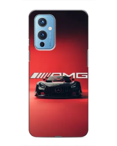 Чехол для OnePlus 9 с картинкой «Mercedes AMG — красная линия» Чехол для OnePlus 9 с картинкой «Mercedes AMG — красная линия»