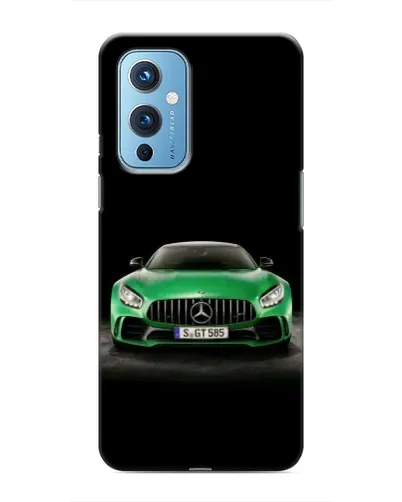 Чехол для OnePlus 9 с картинкой «Mercedes — неоновый лого» Чехол для OnePlus 9 с картинкой «Mercedes — неоновый лого»