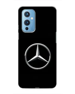 Чехол для OnePlus 9 с картинкой «Mercedes классический лого»