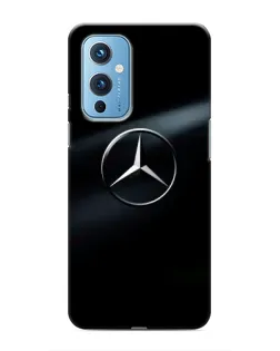 Чохол для OnePlus 9 з картинкою «Mercedes на металі»